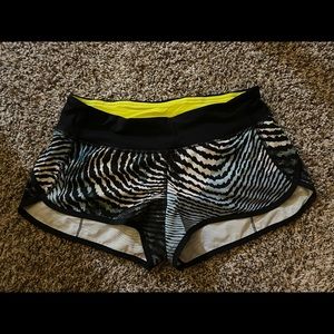 Lululemon Speed Shorts - Seawheeze Special Edition